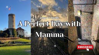 A Day Out with Mamma | Sparrenburg Castle, Shopping & First Snowfall 