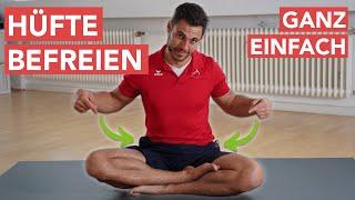 Befreie deine Hüfte mit dieser einfachen Übung │ Hüfte befreien mit nur einer Übung! 