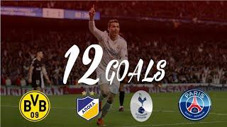 Top Skor!! 12 Gol CRISTIANO RONALDO di Liga Champions 2017/2018