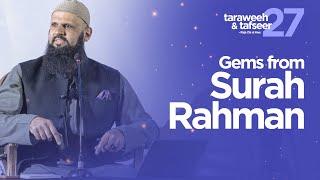 Tafseer | Juz 27 | Gems from Surah Rahman | Raja Zia ul Haq
