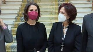 Encuentro de la fiscal de Sala de Violencia sobre la Mujer con la ministra de Exteriores de Alemania