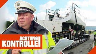 Boot zu GROSS?  LKW transportiert ÜBERBREITE! | Kabel Eins | Achtung Kontrolle