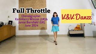 Full Throttle - Line Dance (Choreo : Karl-Harry Winson & Jamie Barnfield)