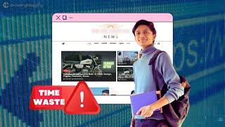 News Blog Website Review Class 11th Student (17 years Old) | Decoding Blogging | Ep. 24 #students