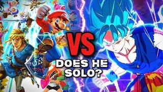 Could Goku ACTUALLY Solo Super Smash Brothers Ultimate? ( In Lore)