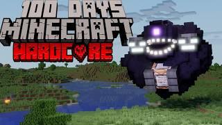 I Survived 100 Days With The Wither Storm In Minecraft Hardcore... Here's What Happened (Full Serie)