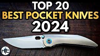 THE TOP 20 BEST POCKET KNIVES OF 2024