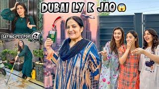 SAYING YES TO MY MOTHER FOR 24 HOURS  | Dubai Jany Ki Farmaish Ker De 