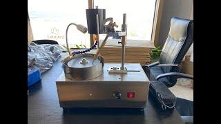 How to use a gem cutting machine?