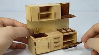 kitchen cabinet, dollhouse furniture