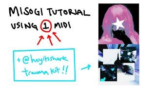 MISOGI TYPE BEAT TUTORIAL USING ONLY 1 MIDI