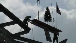 Dynamo Stadium Topping Ceremony 11/14/2011