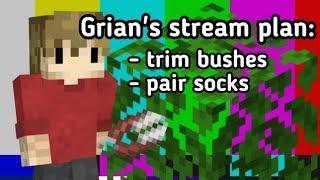 Grian being late to Solidarity's streams for 3 and a half minutes