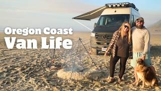 3 Days Living in a Van on the Oregon Coast: Crabbing & Beach Campfires