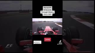 Ferrari F1 Onboards Through History 2022-1991