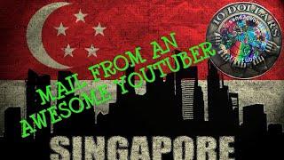 Mail from Singapore from Awesome Youtuber Send2Georgie Vlog 403