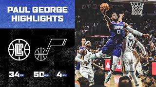 Paul George stepped up and showed out in his return against the Jazz. | LA Clippers