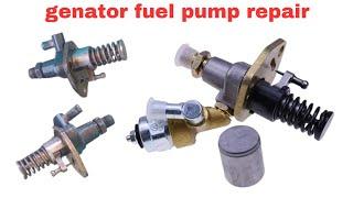 One cylinder Diesel Engine Fuel Pump Repair / genrator fuel pump repair