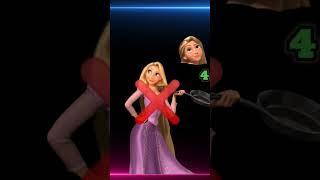 tangled cartoon||rapunzel||rapunzel wrong head puzzle #shorts#ytshorts #tangled #wronghead #rapunzel