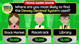  TEST YOUR KNOWLEDGE! - 40 Mixed Trivia Quiz Questions in a Unique Game Show Format. Round 82