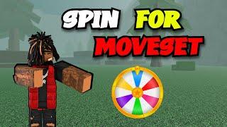 Letting a wheel pick my moves in rogue demon (Roblox)