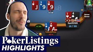 Why we should always respect creative players! Online Poker Highlights!