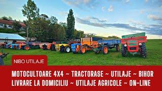 Nibo  Utilaje Agricole, Livrari la domiciliu utilaje pentru gospodărie motocultoare tractorase