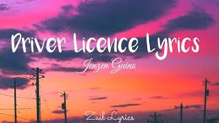 Driver Licence Lyrics (Cover by Jenzen Guino)