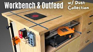 Small Woodshop Ultimate Workbench Design Tour