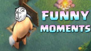 Clash Of Clans Funny Moments  COC Glitches, Fails, Wins and Trolls Compilation