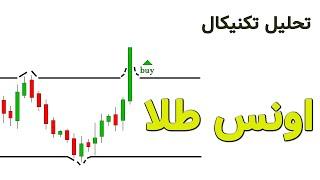 تحلیل تکنیکال اونس طلا