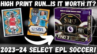 GOLD AUTO! 2023-24 Panini Select EPL Hobby Box Review!