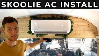 We Got AC! Pioneer Mini-Split Skoolie Install - Bus Life Week 14