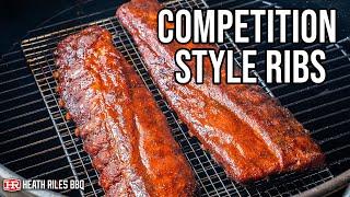 Competition Style Baby Back Ribs on our Custom Gateway Drum Smoker | Heath Riles BBQ