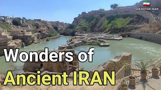 Wonders Of Ancient iran | Walking in 2500 Years Old Shushtar Historical Hydraulic System 4K | IRAN
