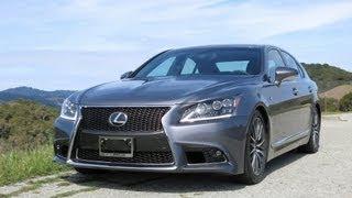 2013 and 2014 Lexus LS 460 F-Sport Review with Infotainment Overview and Road Test