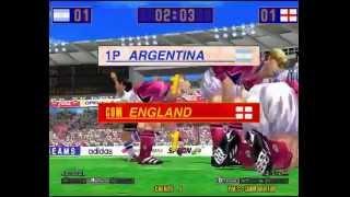 Virtua Striker 2 '98 - Argentina Playthrough - Supermodel