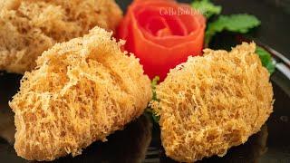 [ENG SUB] Cách làm DIM SUM đặc biệt vỏ giòn tan quá là NGON, rất giống tổ yến | Taro Puff recipe