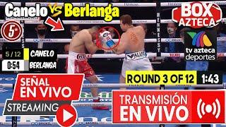  Saúl 'Canelo' Álvarez vs Berlanga En Vivo |  Box Azteca | Tv Azteca Deportes | Canelo vs Berlanga