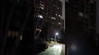 땀흘리는 가로등 #가로등 #가로등이야기 #가로등불빛 #비오는날