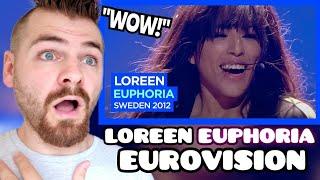 Loreen - "Euphoria" LIVE | EUROVISION WINNER | Sweden  | Grand Final | Eurovision 2012 | REACTION
