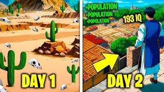 Exiled Farmer & His Wife Turn Desert into Medieval Town in 1 Day with "Tree Planting Skill..