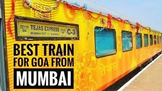 Best Train For Goa From Mumbai | Mumbai To Goa Tejas Express | Mumbai CST - Karmali Tejas Express