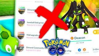 *NIANTIC DELETED MY ROUTES* Impossible to get Zygarde complete in Pokemon GO
