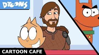 Cartoon Cafe Ep. 5 | Cartoon Crossover | + More Dtoons Cartoons