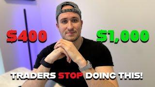 Stop Making These 3 Mistakes as a Trader! (fix this now)