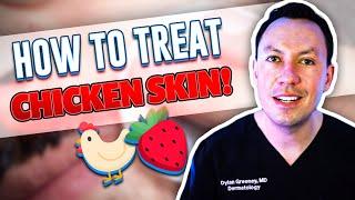 How to treat keratosis pilaris (cheap products.) | SwoleMD Skincare #shorts