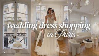 VLOG: wedding dress shopping in paris (!!!)