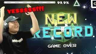 (EXTREME DEMON) "NEW RECORD" 100% by Temp and more! | Geometry Dash