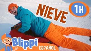 Diversion en la nieve con Blippi ️| Blippi Español | Videos educativos para niños | Aprende y Juega